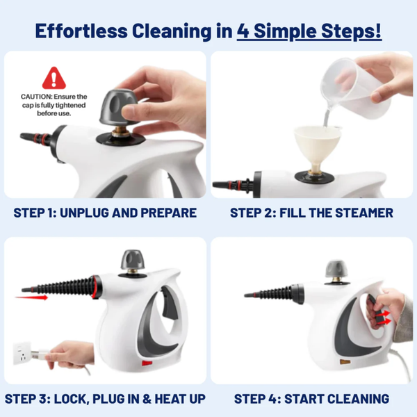 Eco-Friendly Multi-Surface Steam Cleaner™